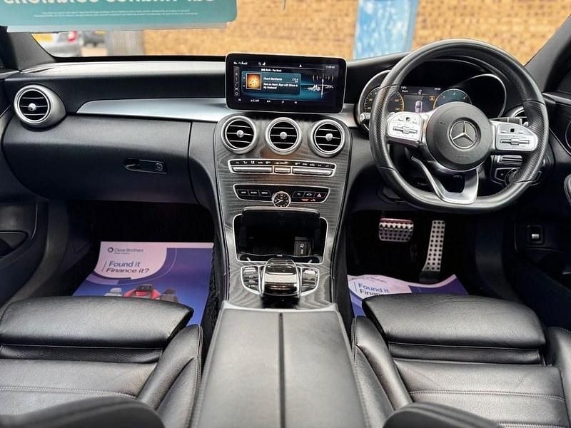 Used Mercedes C300 AMG line 245 HP (180 kW) 2020 Grey Sedan