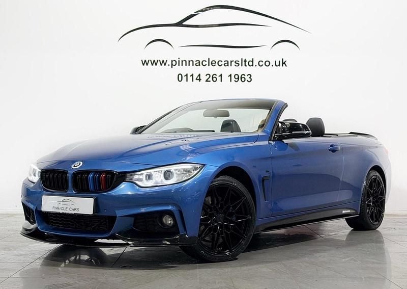 Blue Used 2015 BMW 435 M Sport Cabriolet | £12,750 (Fair price) - Image 1/3