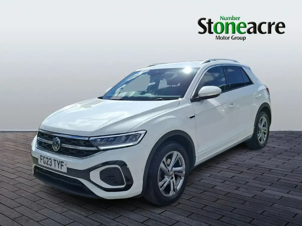Used VW T-Roc R-line 147 HP (108 kW) 2023 White SUV