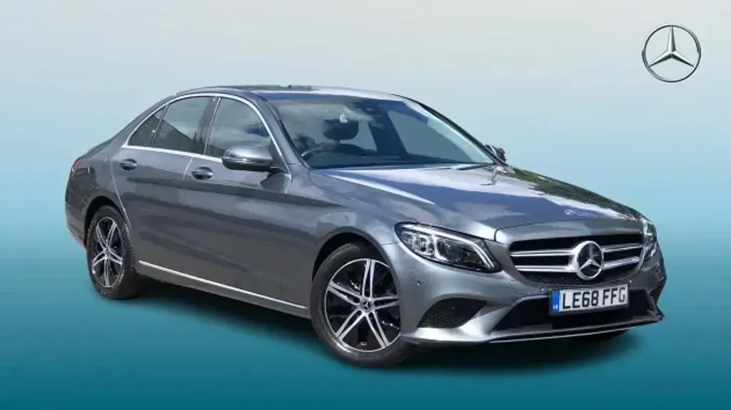 Used Mercedes C300 AMG Line Premium Plus 2025 Red Estate
