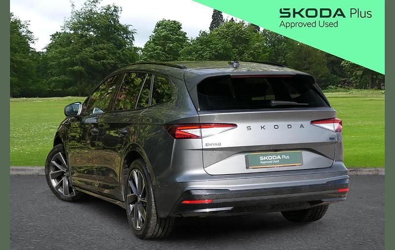 Used Skoda Enyaq iV SportlinePlus 210 kW (286 HP) 2024 Grey SUV