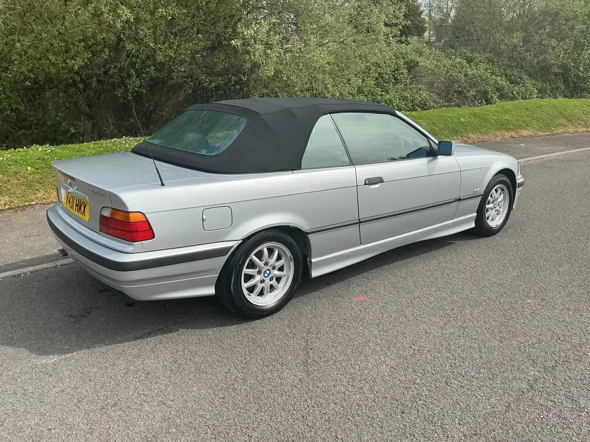 Used BMW 323 Cabriolet M Sport 1999 Arctic silver Cabriolet