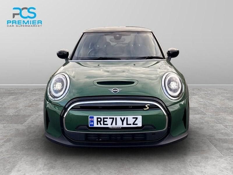 Used Mini Cooper SE Hatch 2021 British racing green iv Hatchback