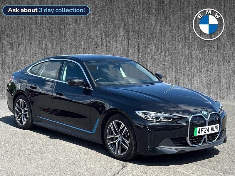 Black Used 2024 BMW i4 Sport Line Sedan | £28,499 (Super price) - Image 1/3