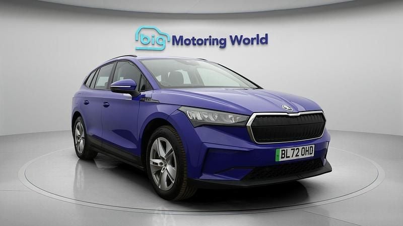 Used Skoda Enyaq iV ecoSuite 150 kW (204 HP) 2023 Blue SUV