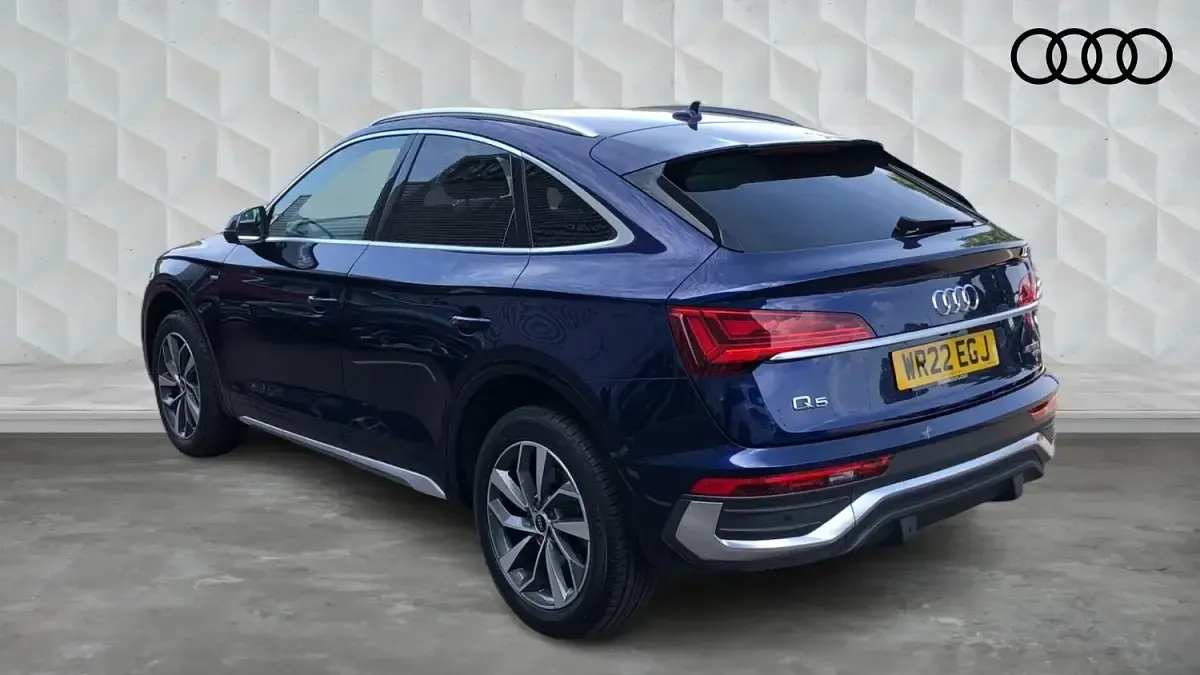 Used Audi Q5 Sportback S-Line 2022 Blue SUV