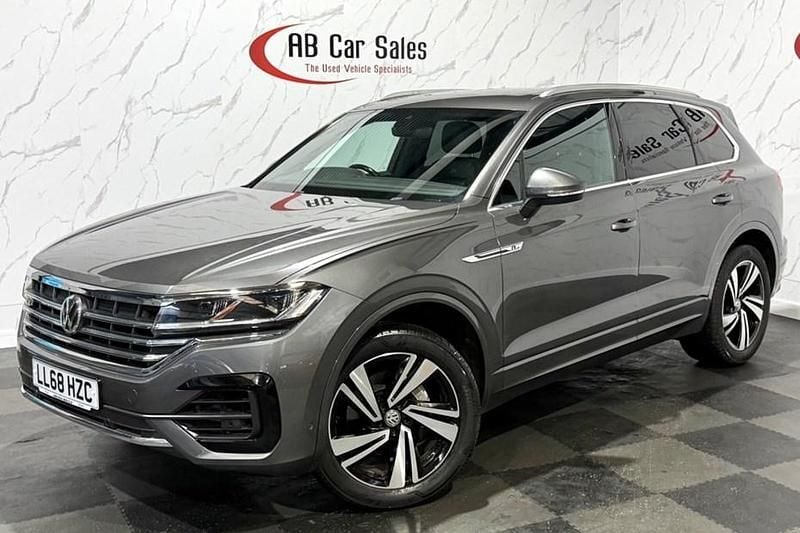 Used VW Touareg R-line 286 HP (210 kW) 2018 Grey SUV