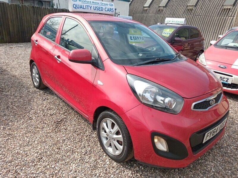 Red Used 2014 Kia Picanto 2 Hatchback | £3,795 (Fair price) - Image 1/4