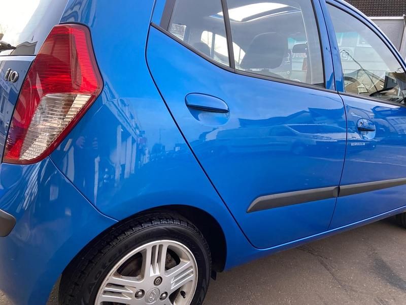 Used Hyundai i10 Style 2010 Blue Hatchback