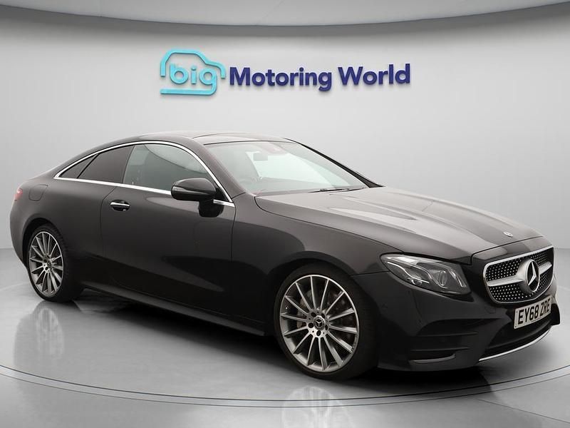 Black Used 2018 Mercedes E300 AMG Line Premium Plus Coupe | £24,500 (A bit pricey) - Image 1/4