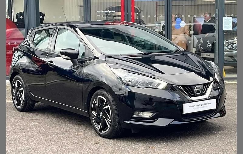 Black Used 2022 Nissan Micra Acenta Hatchback | £10,990 (Good price) - Image 1/4