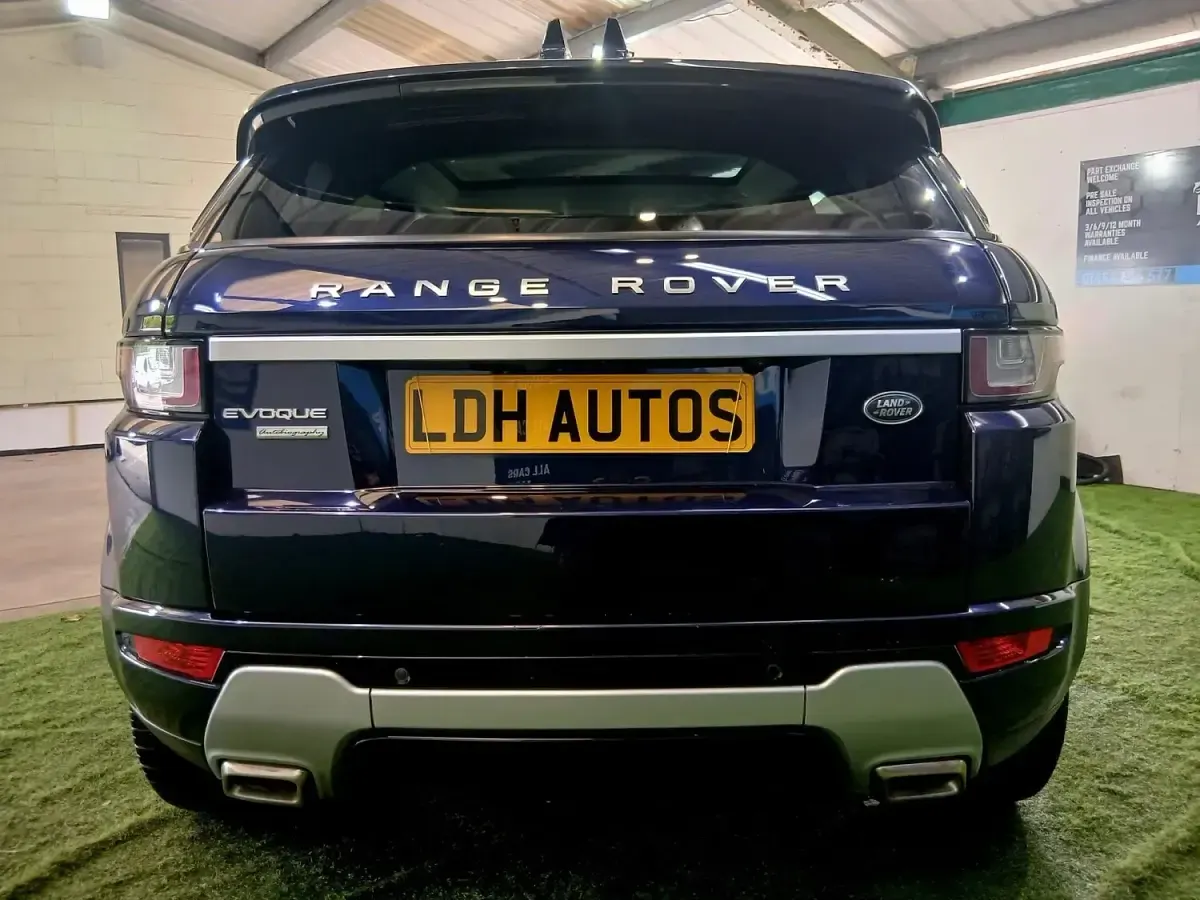 Used Land Rover Range Rover evoque Autobiography 2016 Blue SUV