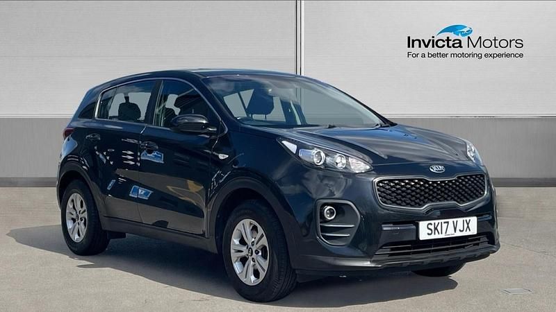 Used Kia Sportage 177 HP (130 kW) 2017 Black SUV