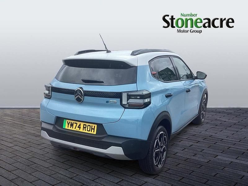 Used Citroën e-C3 83 kW (113 HP) 2024 Blue Hatchback