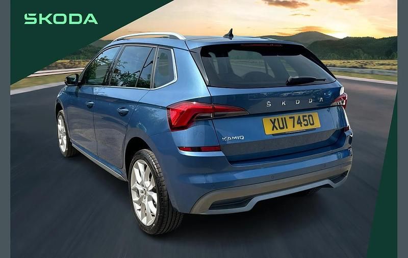Used Skoda Kamiq SE L 115 HP (84 kW) 2020 Blue SUV