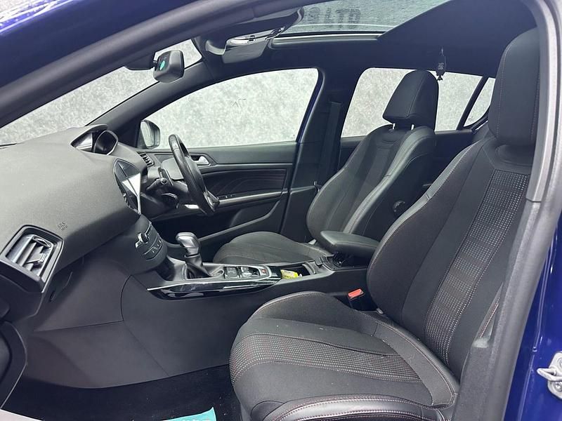 Used Peugeot 308 GT-line 2017 Blue Hatchback