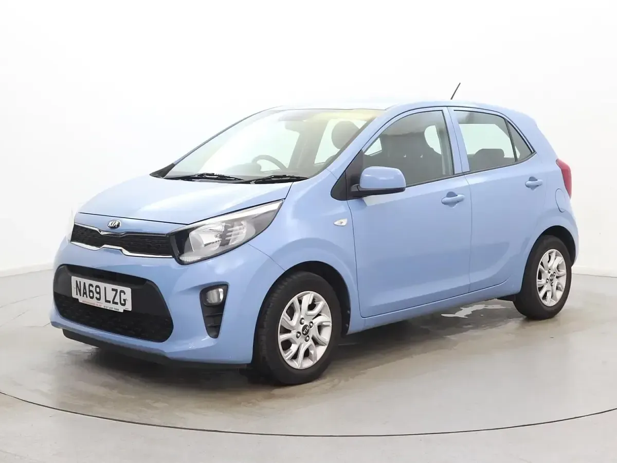 Used Kia Picanto 66 HP (48 kW) 2020 Blue Hatchback