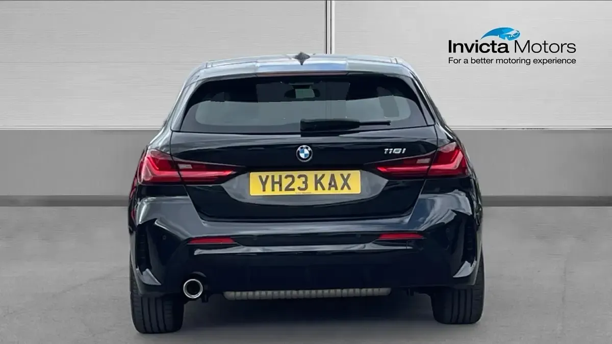 Used BMW 118 M Sport 136 HP (100 kW) 2023 Black Hatchback
