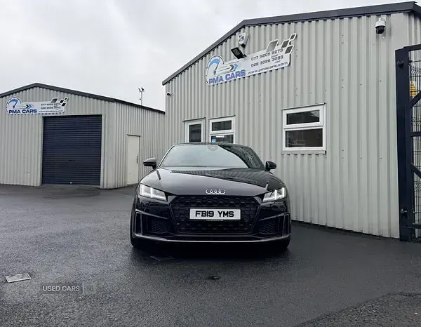 Used Audi TT S-Line 245 HP (180 kW) 2019 Black Coupe