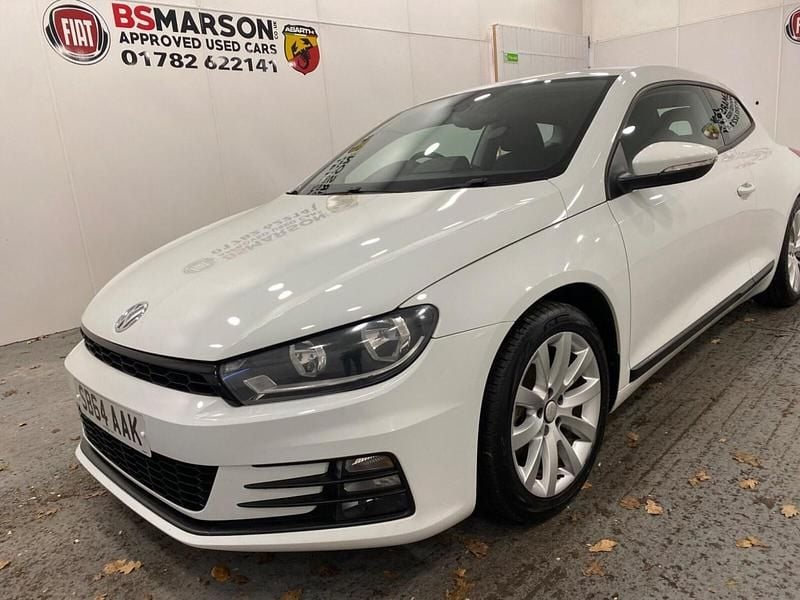 Used VW Scirocco S 125 HP (91 kW) 2014 White Coupe