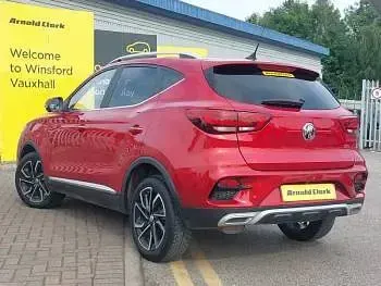 Used MG ZS Exclusive 106 HP (77 kW) 2023 Red SUV