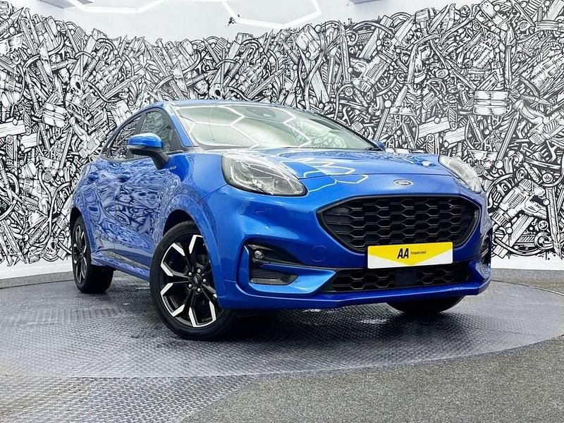 Used Ford Puma ST-Line X 125 HP (91 kW) 2020 Blue SUV