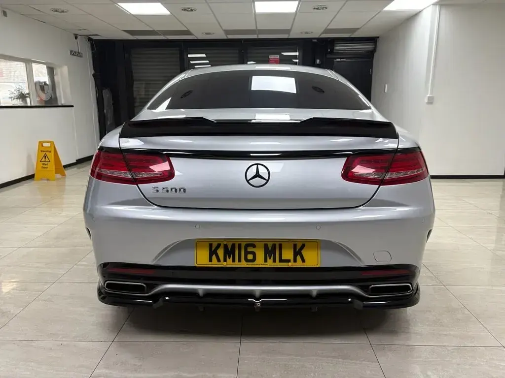 Begagnad Mercedes S500 AMG line 455 HK (334 kW) 2016 Silver Sedan