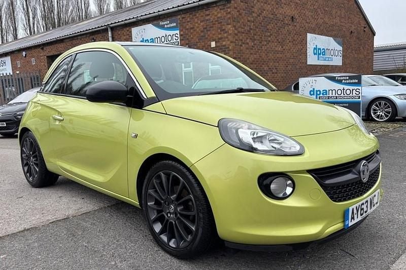 Used Vauxhall Adam Glam 70 HP (51 kW) 2013 Yellow Hatchback