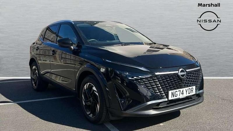 Black Used 2025 Nissan Qashqai N-Connecta SUV | £26,128 (A bit pricey) - Image 1/4