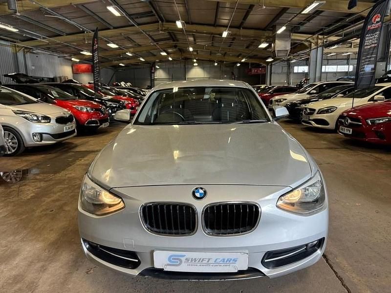 Used BMW 116 Sport Line 116 HP (85 kW) 2014 Silver Hatchback