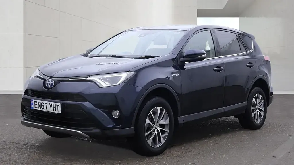 Used Toyota RAV4 Hybrid 197 HP (144 kW) 2018 Blue SUV