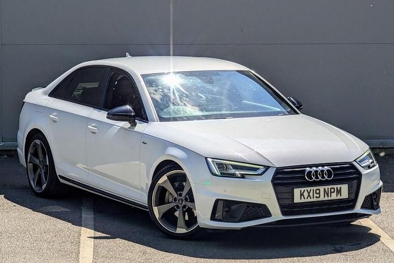White Used 2019 Audi A4 Black Edition Sedan | £18,495 (Fair price) - Image 1/1