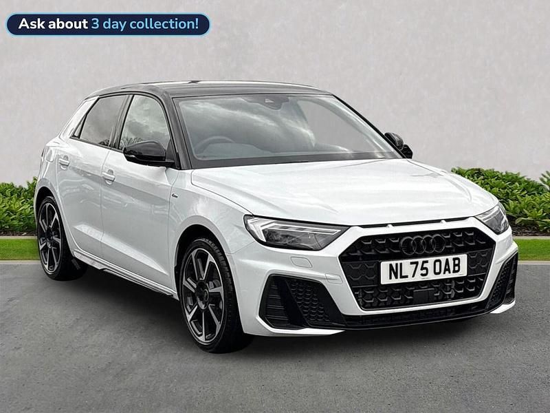 Used Audi A1 Sportback Black Edition 116 HP (85 kW) 2025 White Hatchback