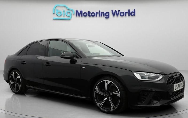 Used Audi A4 Black Edition 150 HP (110 kW) 2024 Black Sedan