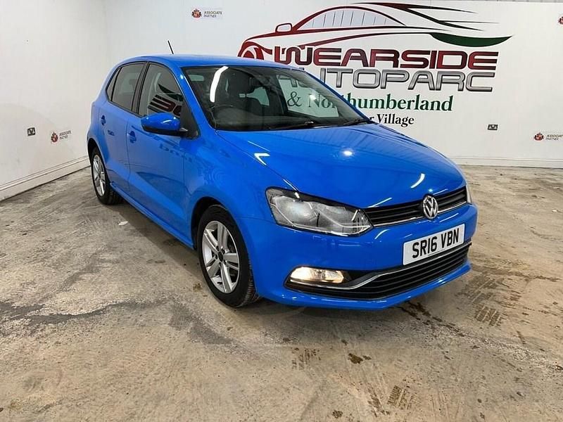 Blue Used 2016 VW Polo Match Hatchback | £8,799 (Fair price) - Image 1/4