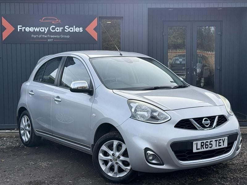 Silver Used 2015 Nissan Micra Acenta Hatchback | £4,490 (Fair price) - Image 1/3