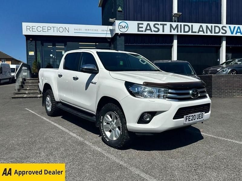 White Used 2020 Toyota HiLux Pickup | £18,499 (Super price) - Image 1/4