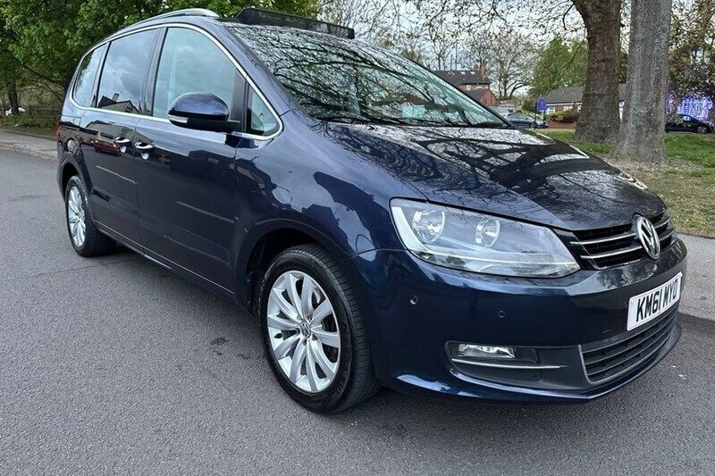 Blue Used 2012 VW Sharan SEL MPV | £5,850 (Fair price) - Image 1/1