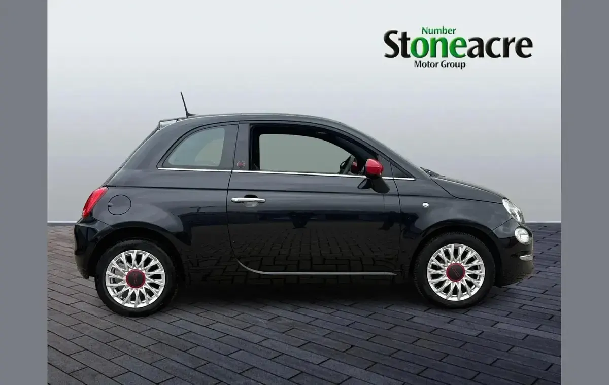 Used Fiat 500 Red 70 HP (51 kW) 2022 Black Hatchback