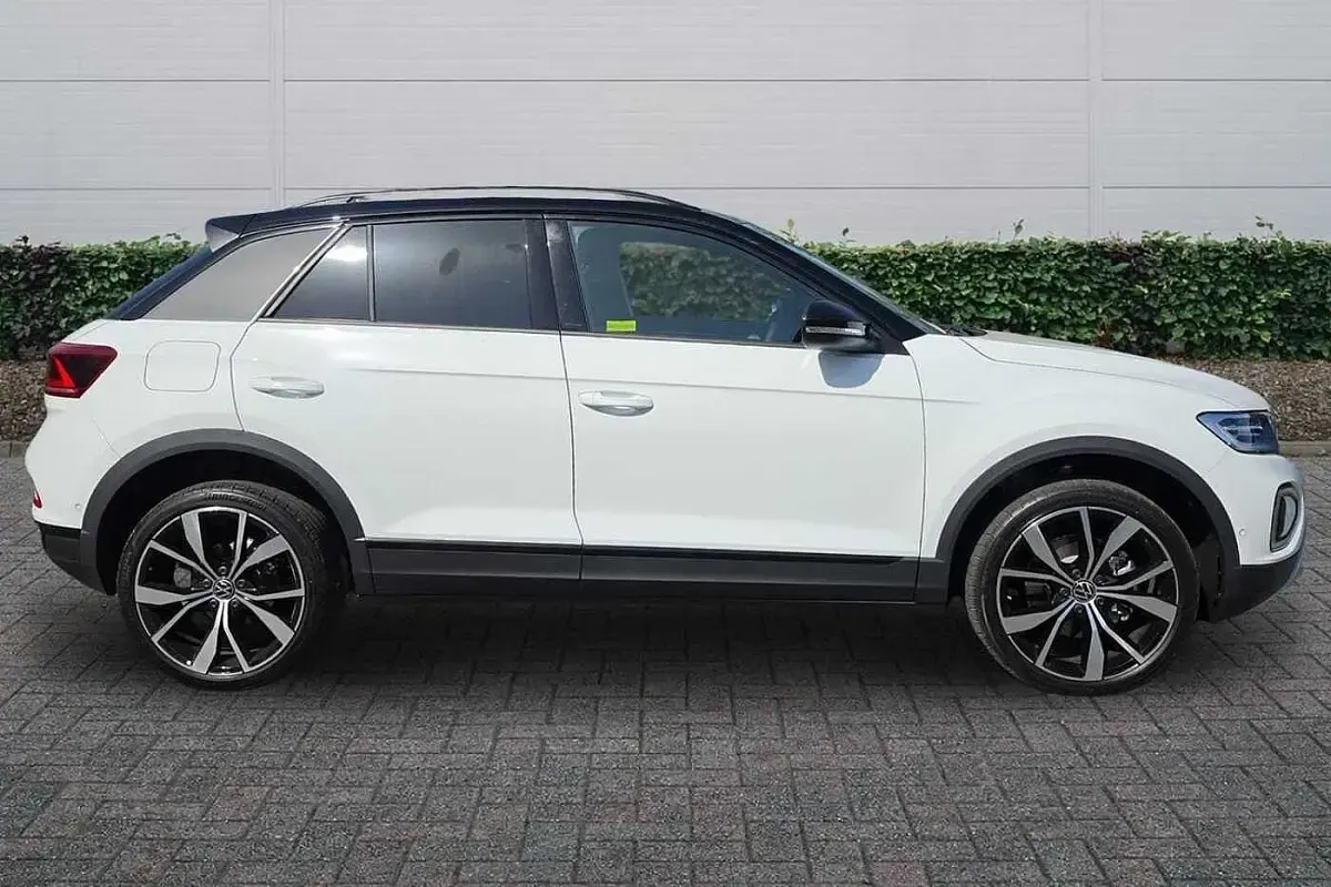New VW T-Roc Design 2026 Pure white SUV