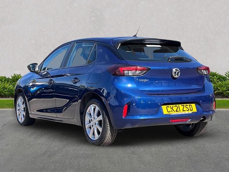 Used Vauxhall Corsa 75 HP (55 kW) 2021 Blue Hatchback