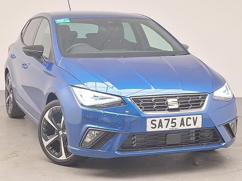 New Seat Ibiza FR Sport 95 HP (69 kW) 2025 Blue Hatchback