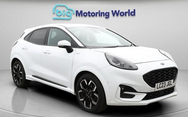 White Used 2023 Ford Puma ST-Line X SUV | £16,300 (Good price) - Image 1/4