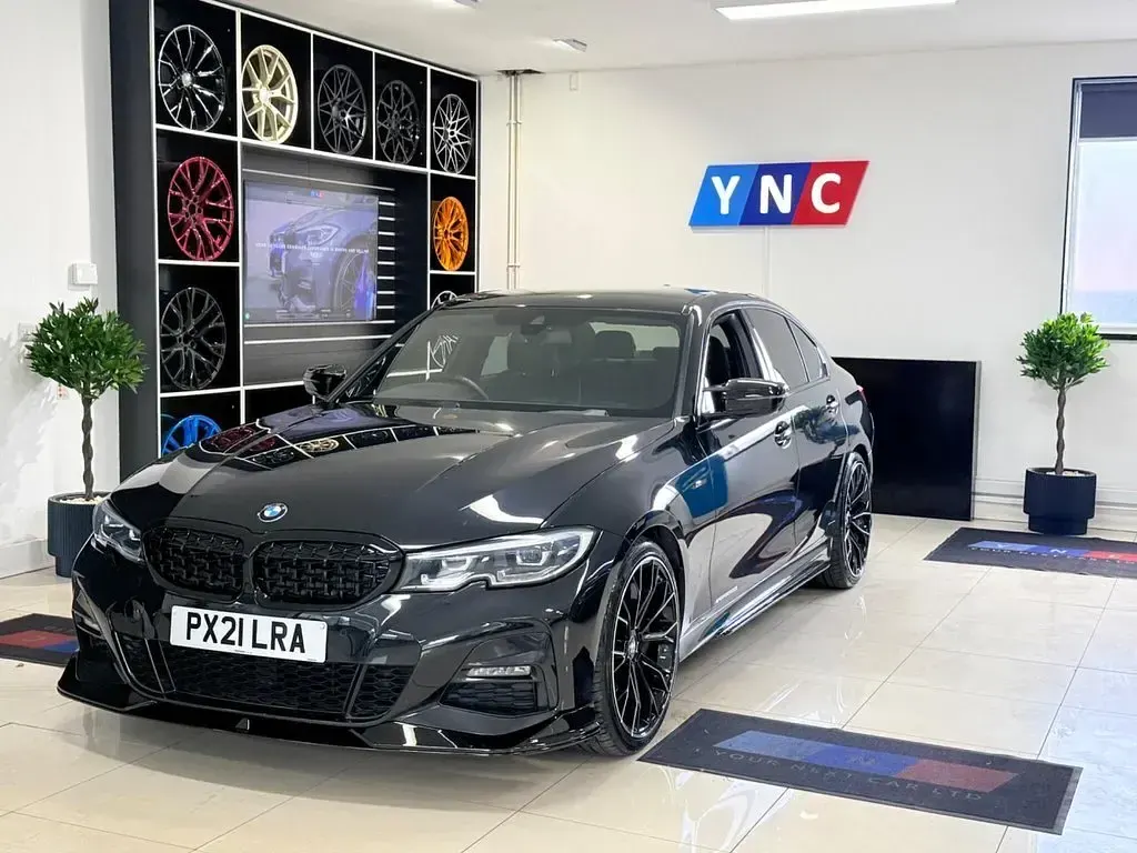 Used BMW 330 M Sport 254 HP (186 kW) 2021 Black Sedan