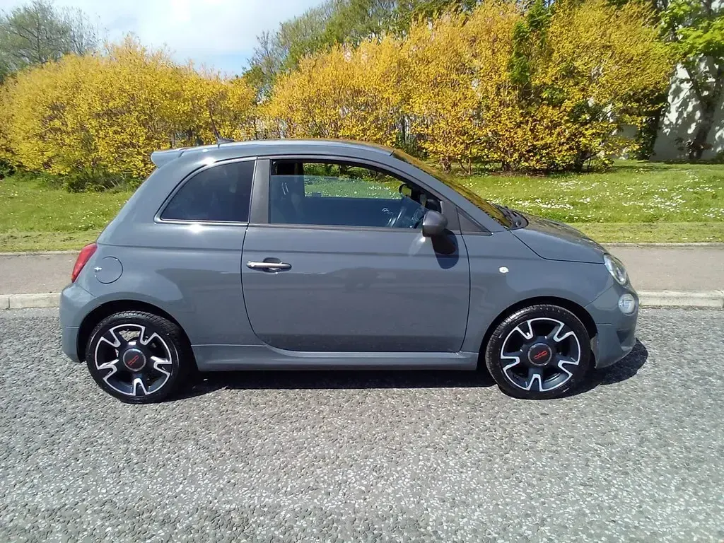 Used Fiat 500S S 69 HP (50 kW) 2018 Grey Hatchback