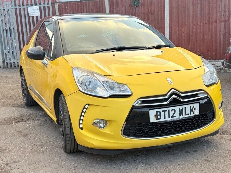 Yellow Used 2012 Citroën DS3 Hatchback | £995 (Good price) - Image 1/4