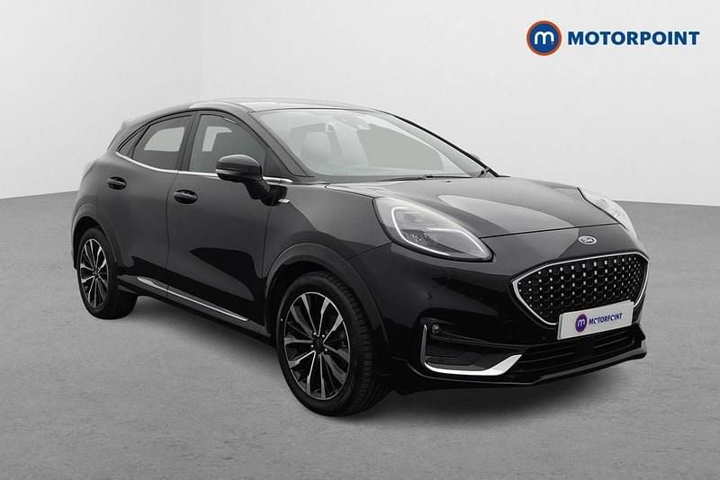 Black Used 2023 Ford Puma ST-Line SUV | £18,449 (Fair price) - Image 1/4