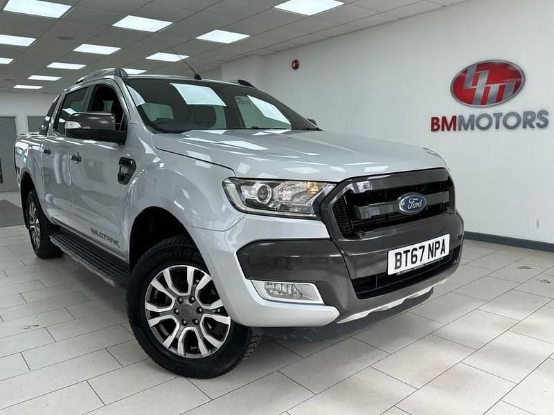 Silver Used 2017 Ford Ranger Wildtrack Pickup | £13,495 (Fair price) - Image 1/4