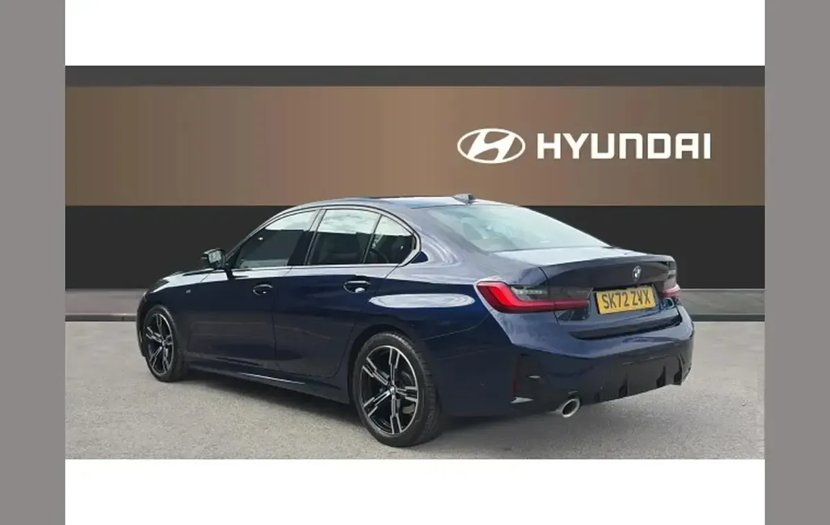 Used BMW 320 M Sport 180 HP (132 kW) 2022 Blue Sedan