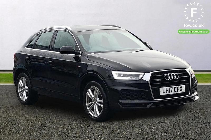 Used Audi Q3 S-Line 150 HP (110 kW) 2017 Black SUV